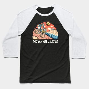 DOWNHILL LOVE Baseball T-Shirt